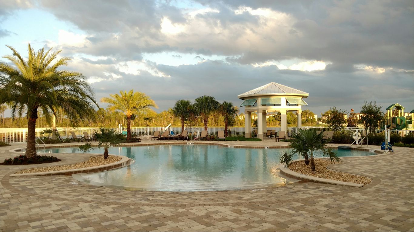 beautifully installed commercial pavers