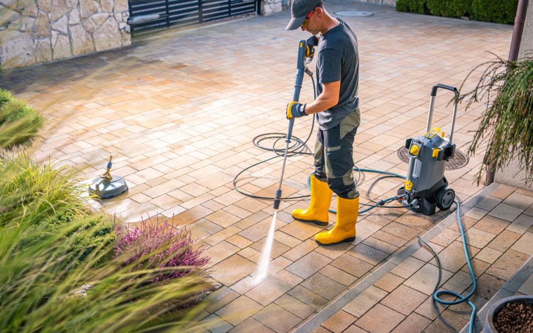 Paver Pressure Washing and Its Role in Preventing Moss and Algae Growth