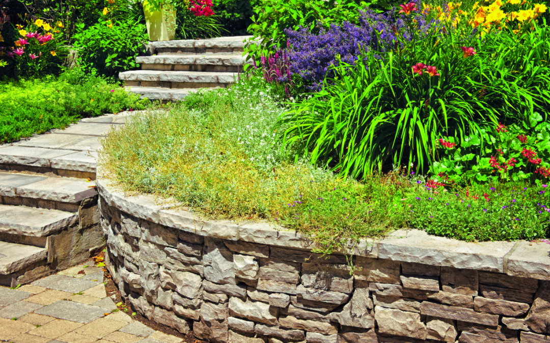 Build Beauty and Function with Retaining Wall and Captain’s Walk Pavers